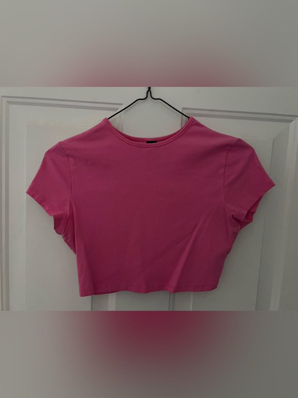 Pink Women's Crop Tee